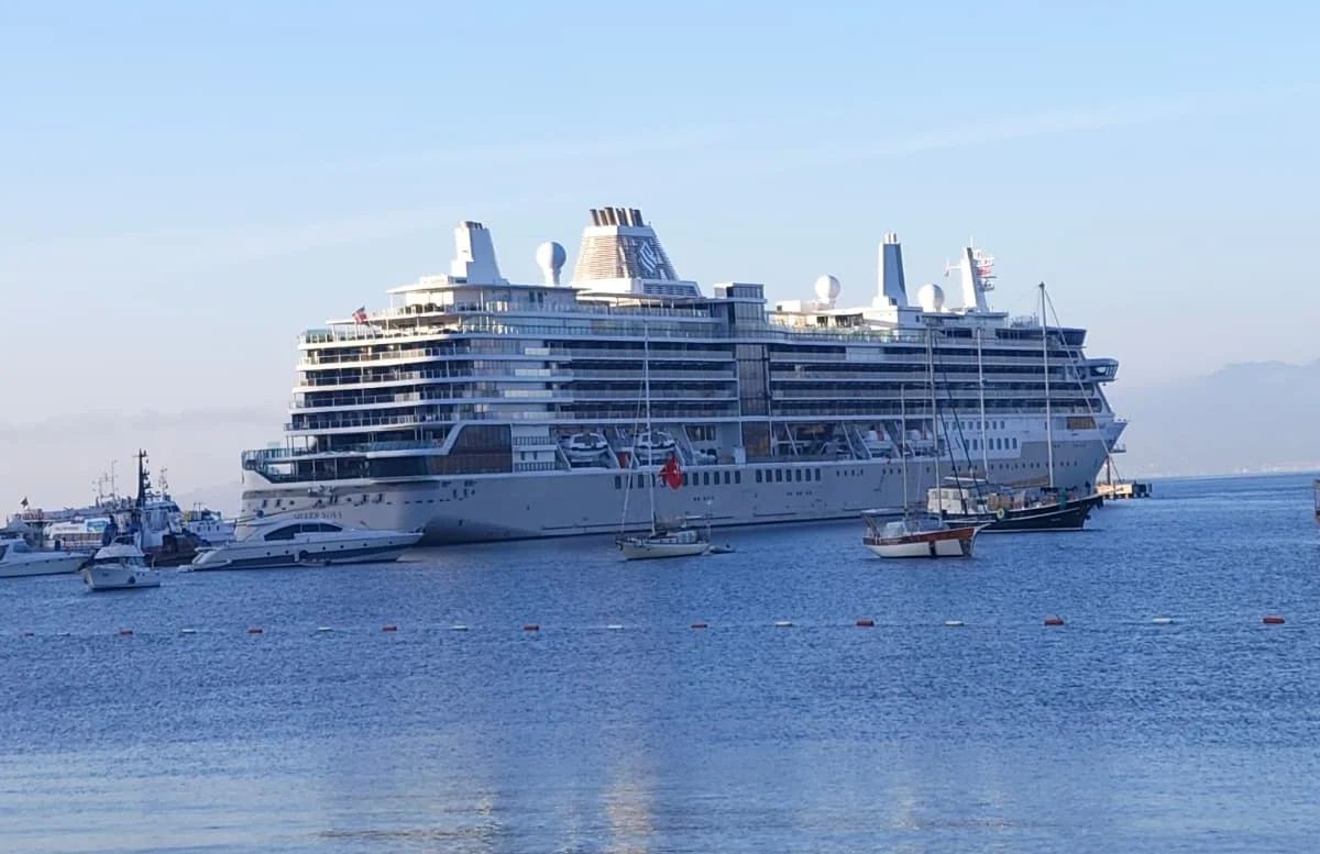 243 metrelik Silver Nova üç hafta sonra yeniden Bodrum'da