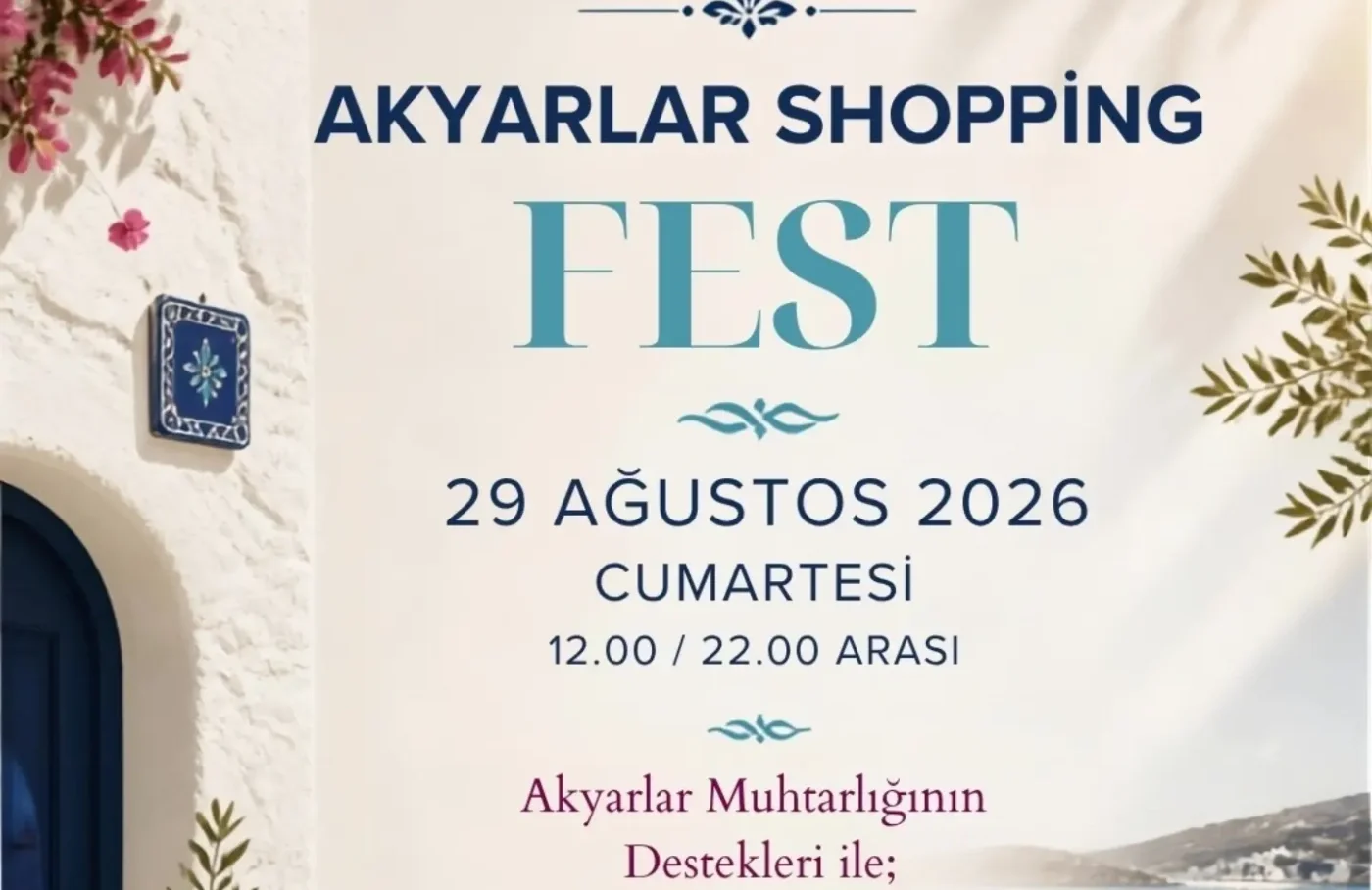 Akyarlar Shopping Fest ikinci kez kuruluyor