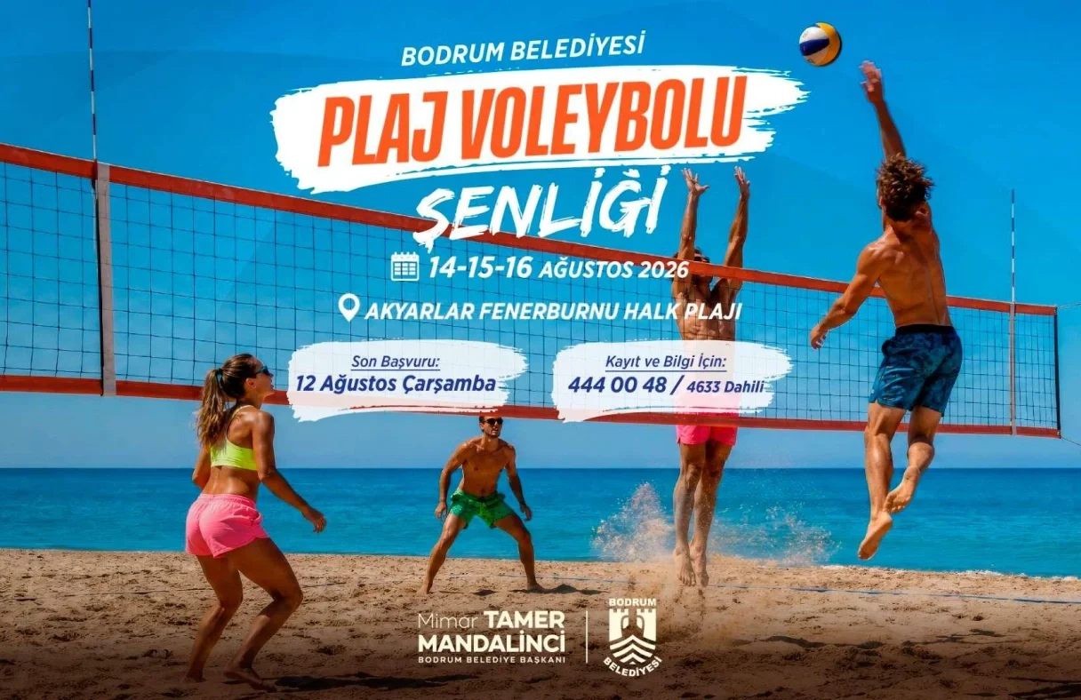 Akyarlar’da üç gün plaj voleybolu heyecanı