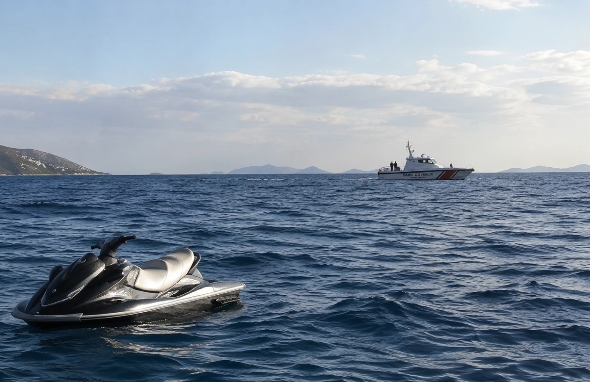 Bodrum Akyarlar'da Jet Ski Kazası: Kayıp 3 Kişi Aranıyor