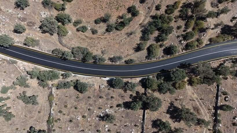 Bodrum Çamlık’ta sıcak asfalt çalışmaları tamamlandı