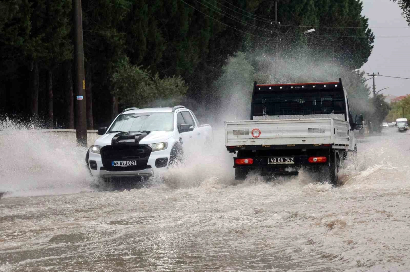 Bodrum dahil 9 ilçeye çok kuvvetli ve şiddetli yağış uyarısı