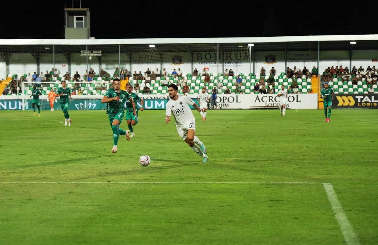 Bodrum FK’dan lidere 4 gollü mesaj: İlk galibiyet geldi