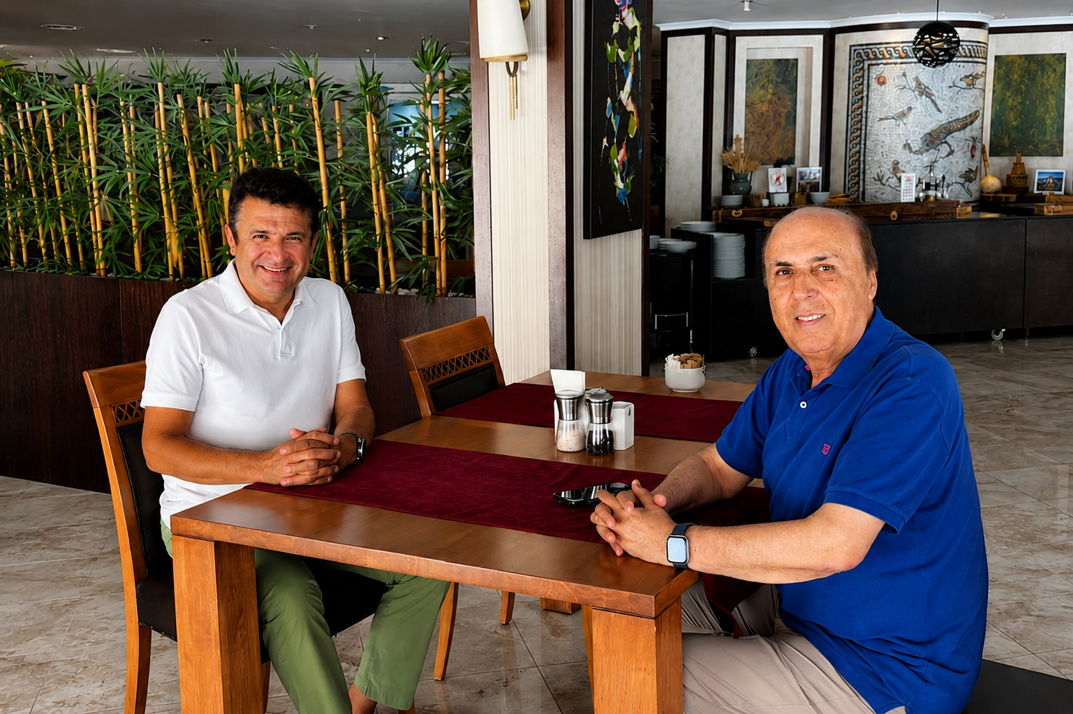 Bodrum Siyasetinde Dikkat Çeken Buluşma: Mehmet Tosun ile Aydın Ayaydın Uzun Aradan Sonra Aynı Masada