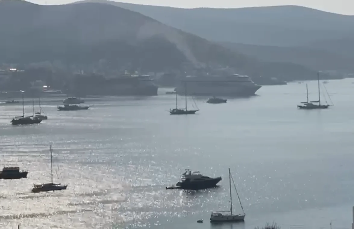Bodrum’a aynı gün iki kruvaziyer: 1.144 yolcu geldi