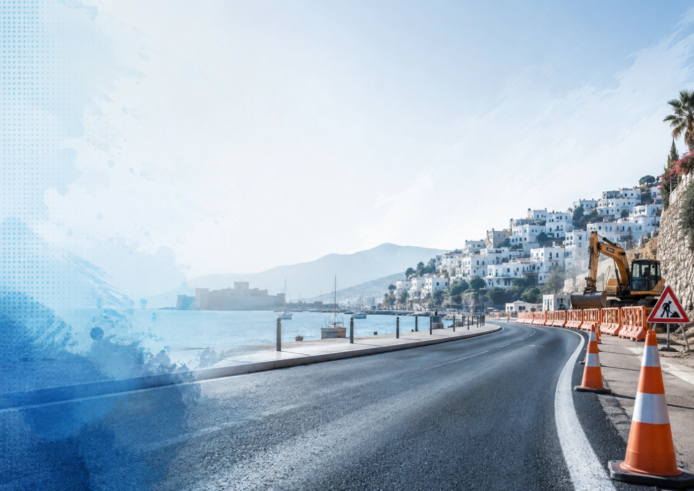 Bodrum’da bu yollar trafiğe kapalı: Bazı çalışmalar ekim sonuna kadar sürecek