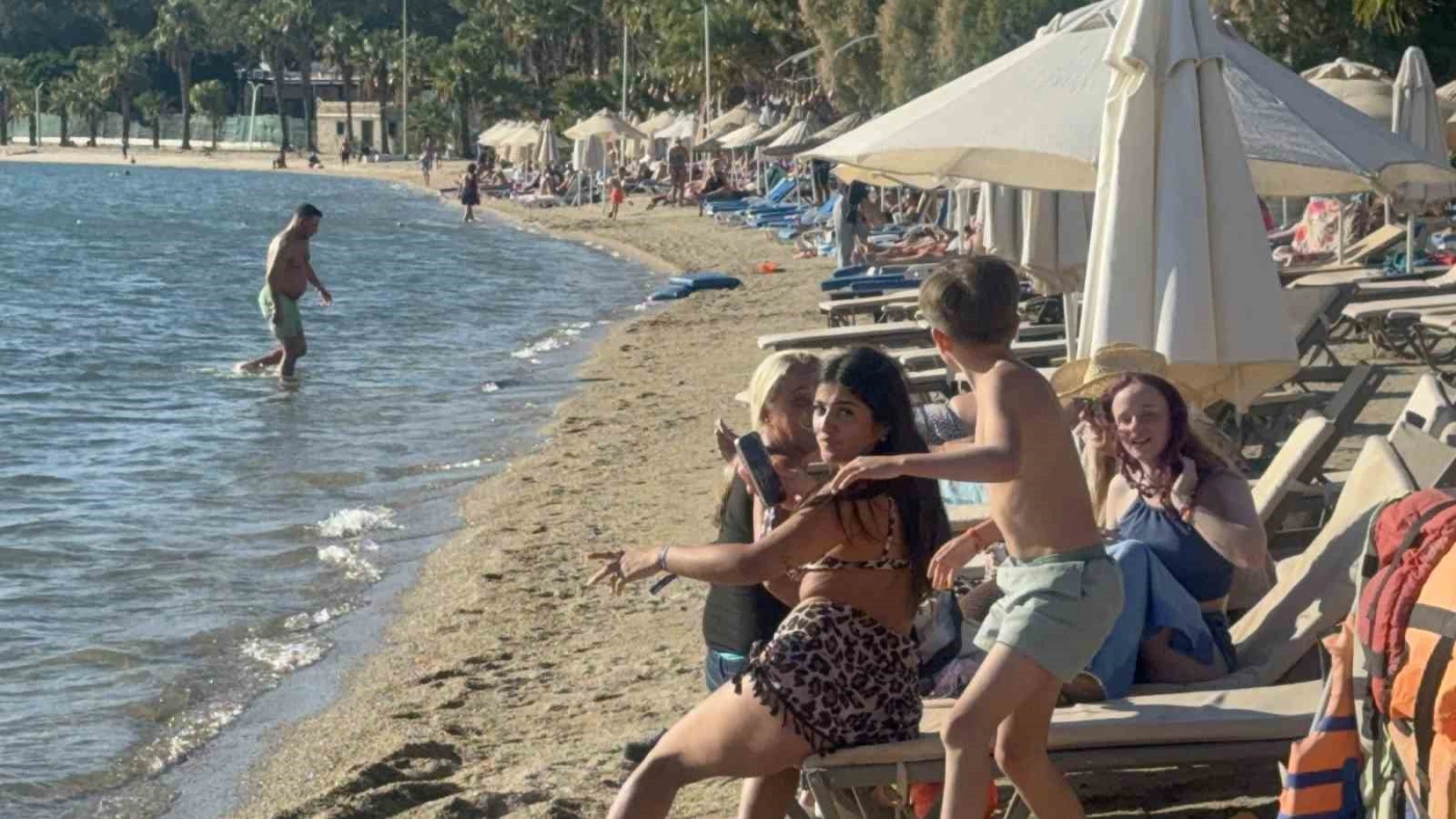 Bodrum’da ekim sıcağı: Termometreler 32 dereceyi gösterdi