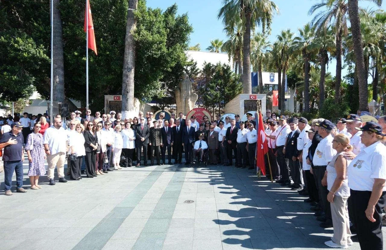 Bodrum’da Gaziler Günü tören ve etkinliklerle kutlandı