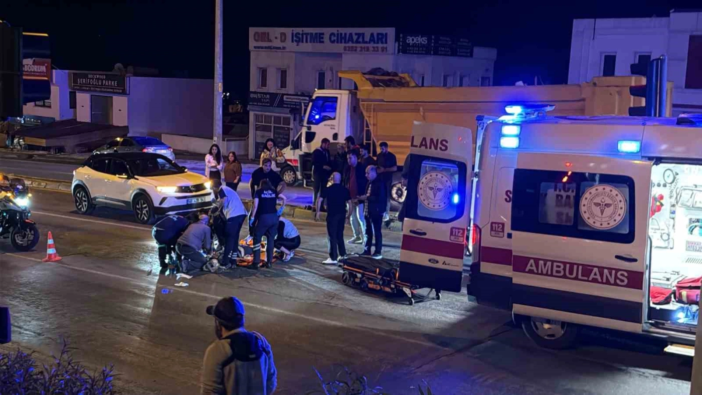 Bodrum’da motosikletin çarptığı 79 yaşındaki yaya hayatını kaybetti