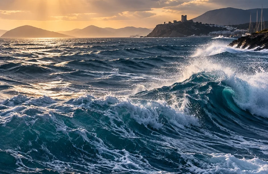 Bodrum'da sağanağın ardından Meteoroloji'den yeni uyarı