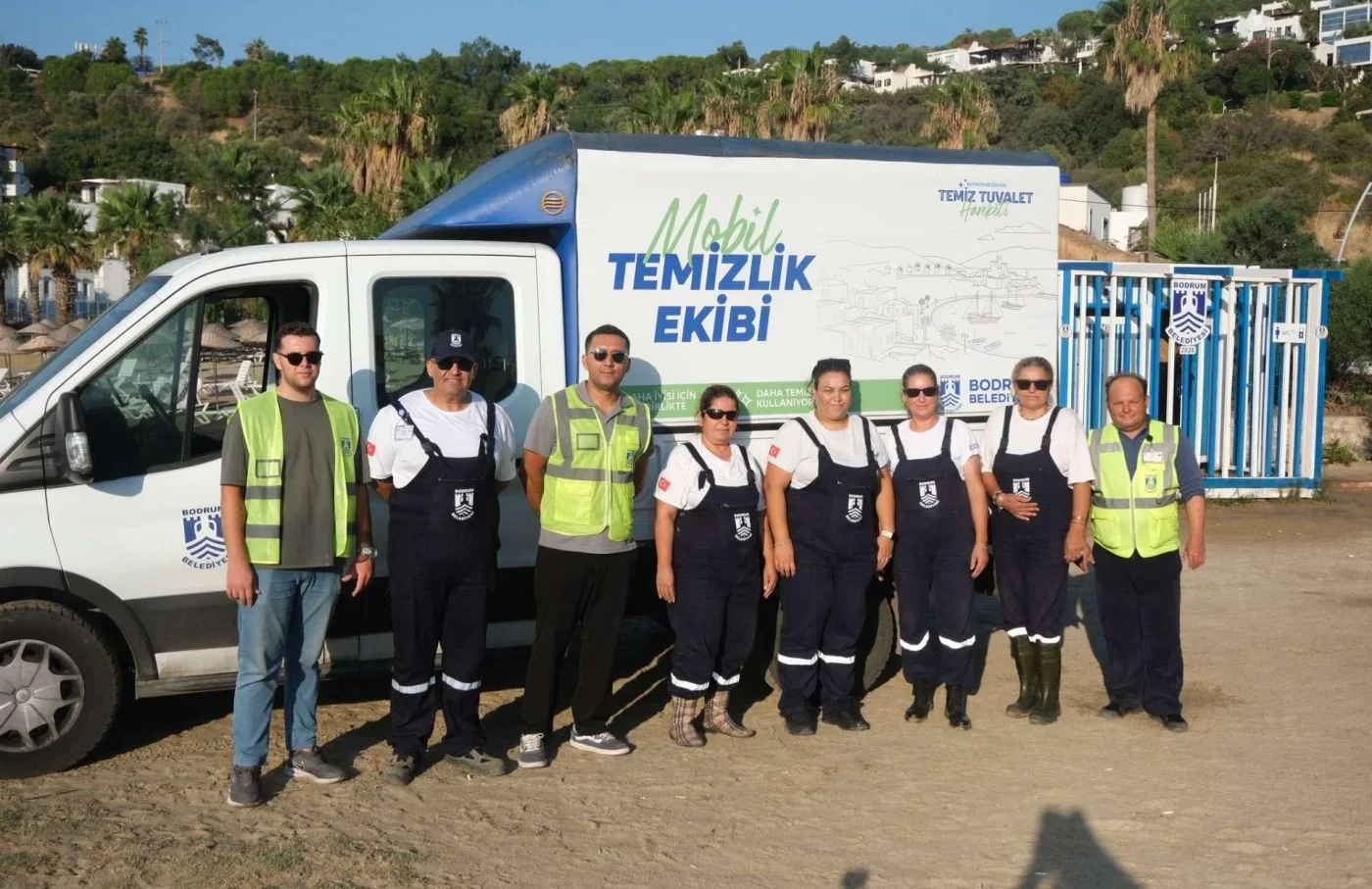 Bodrum’da Yaz Yoğunluğuna Karşı Yeni Hijyen Timi İş Başında