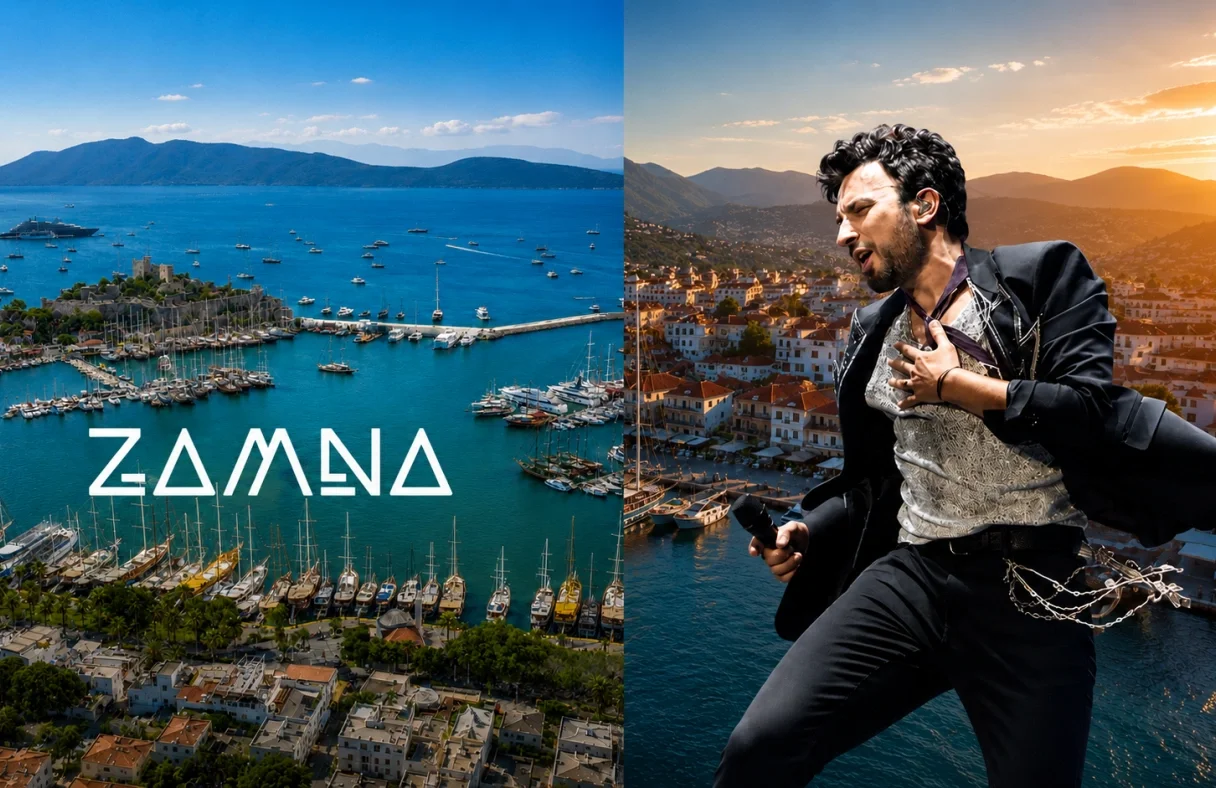 Bodrum’da ZAMNA, Marmaris’te Tarkan