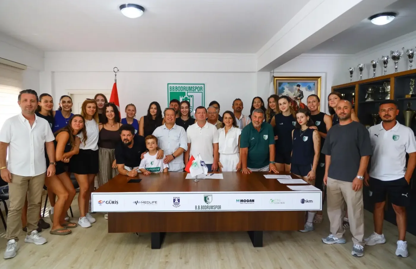 Bodrumspor voleybolda 10 yeni transferi açıkladı