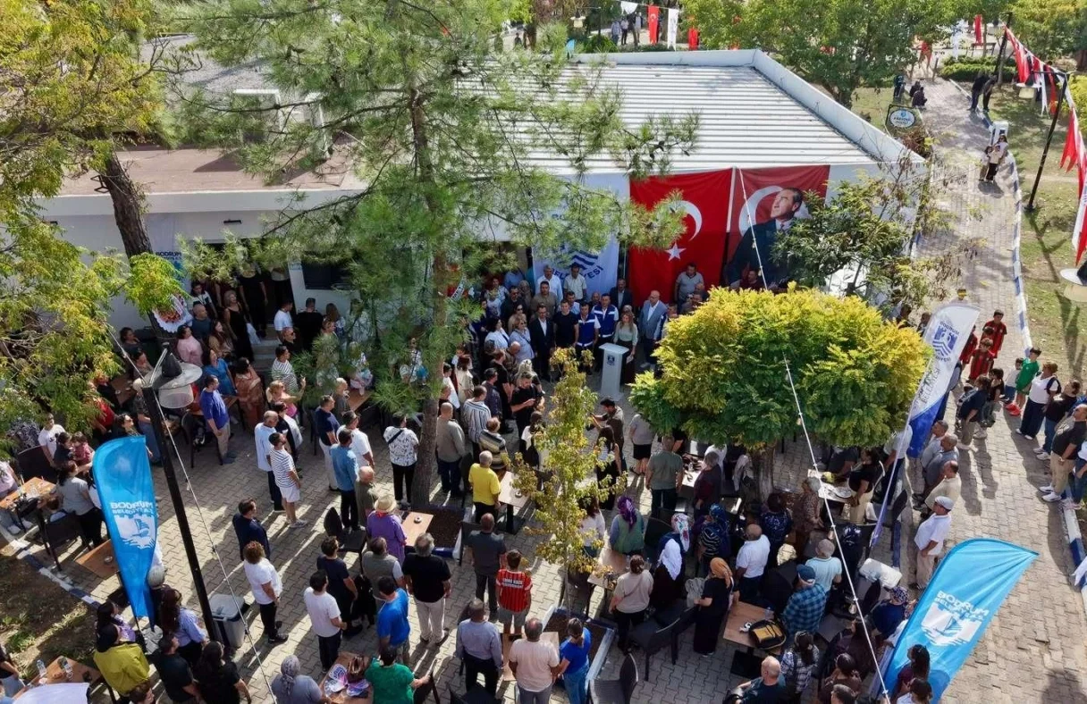 Bodrum’un ikinci Emekli Kafesi Karaova’da açıldı