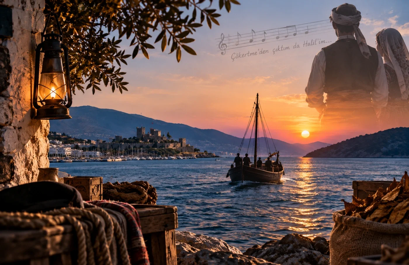 Burası da Aspat değil Halil’im aman, Bitez Yalısı