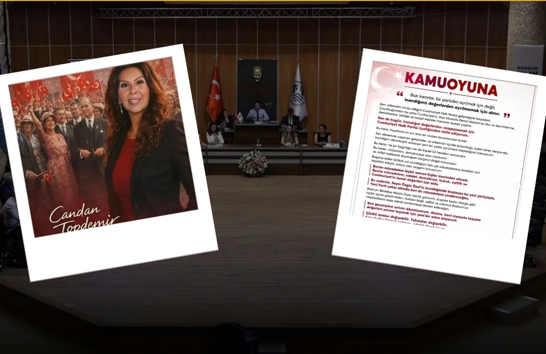 Candan Topdemir CHP’den istifa ettiğini açıkladı