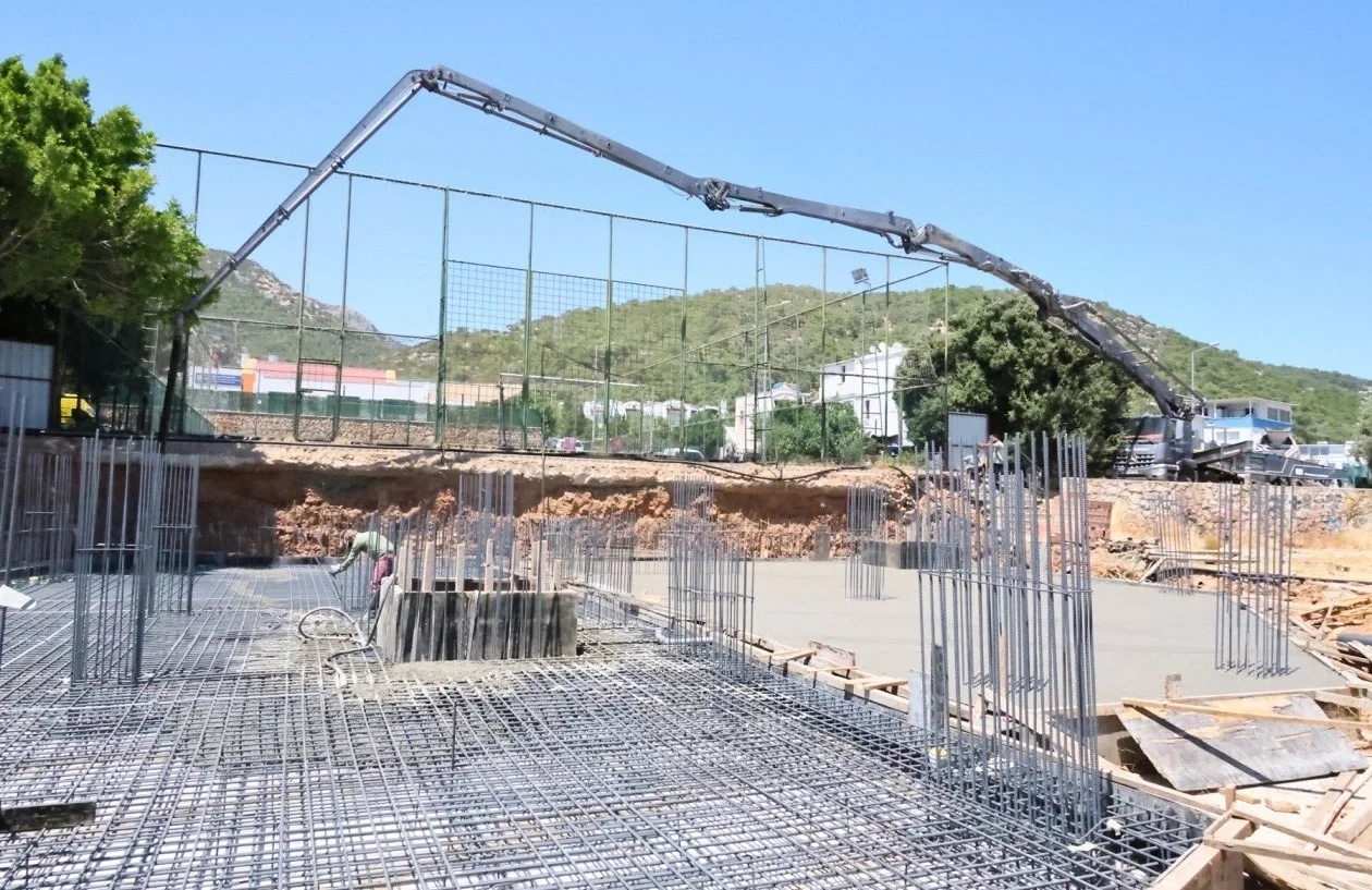 Çırkan’da Halk Evi ve belediye fırınının temeli atıldı