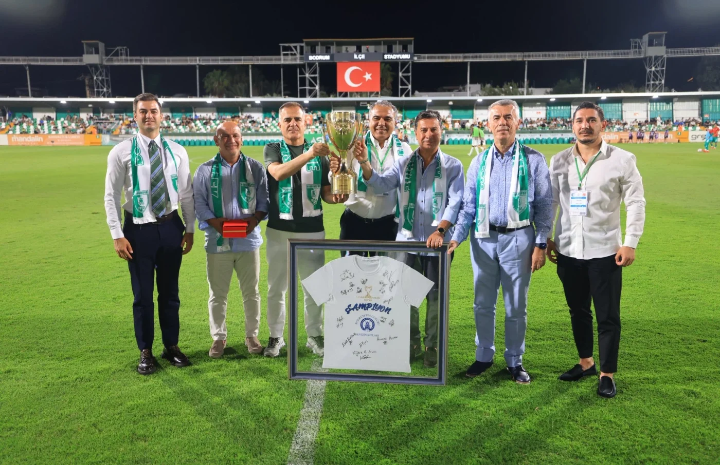 Cumhurbaşkanlığı Kupası Bodrum’da sahaya çıktı: Yalıkavakspor’a özel tören