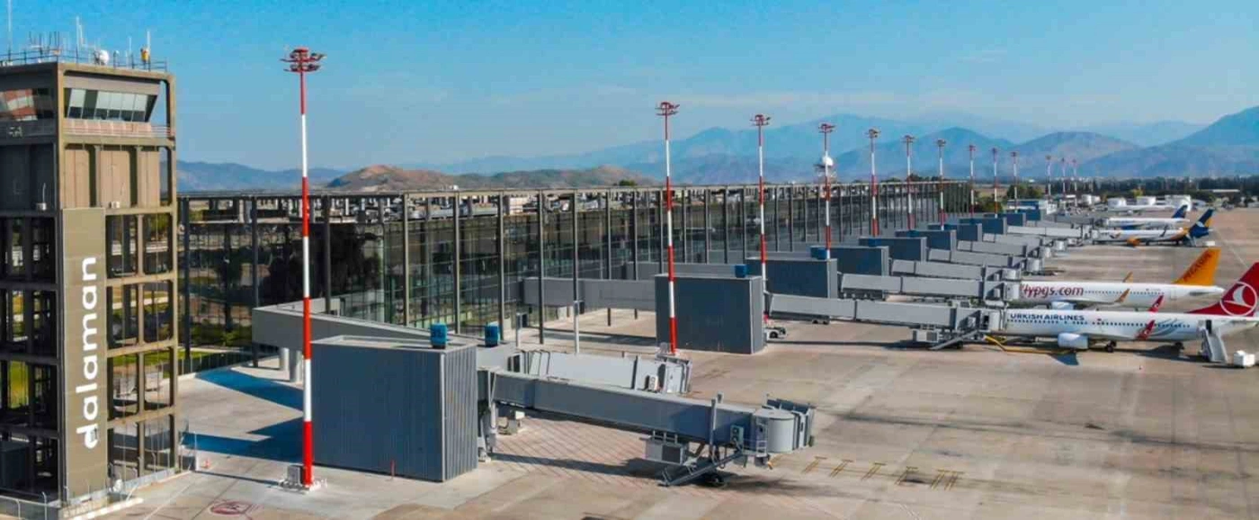 Dalaman Havalimanı’nda dokuz ayda 4,5 milyonun üzerinde yolcu