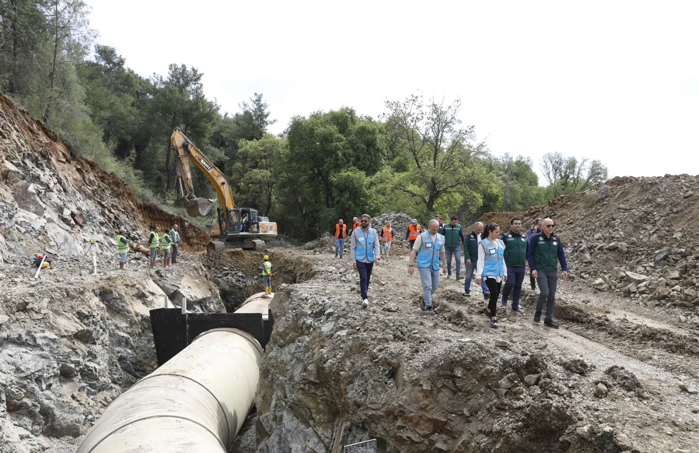 Dalaman Ovası’nda sulama projesi yüzde 70’e ulaştı