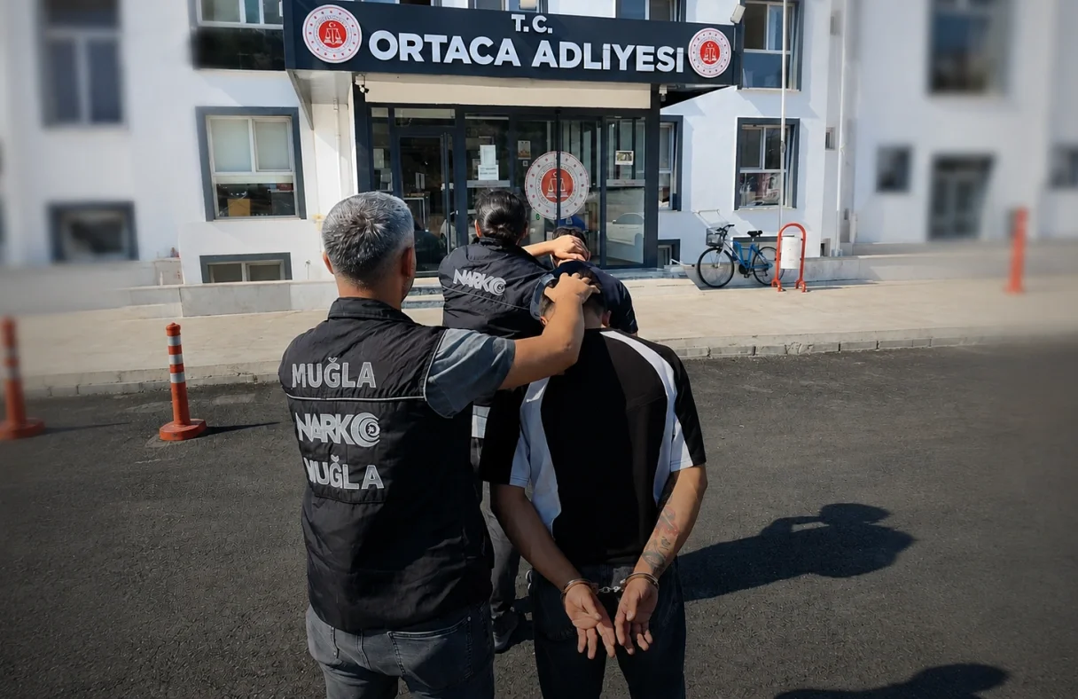 Dalaman’a otobüsle uyuşturucu getiren şüpheli tutuklandı