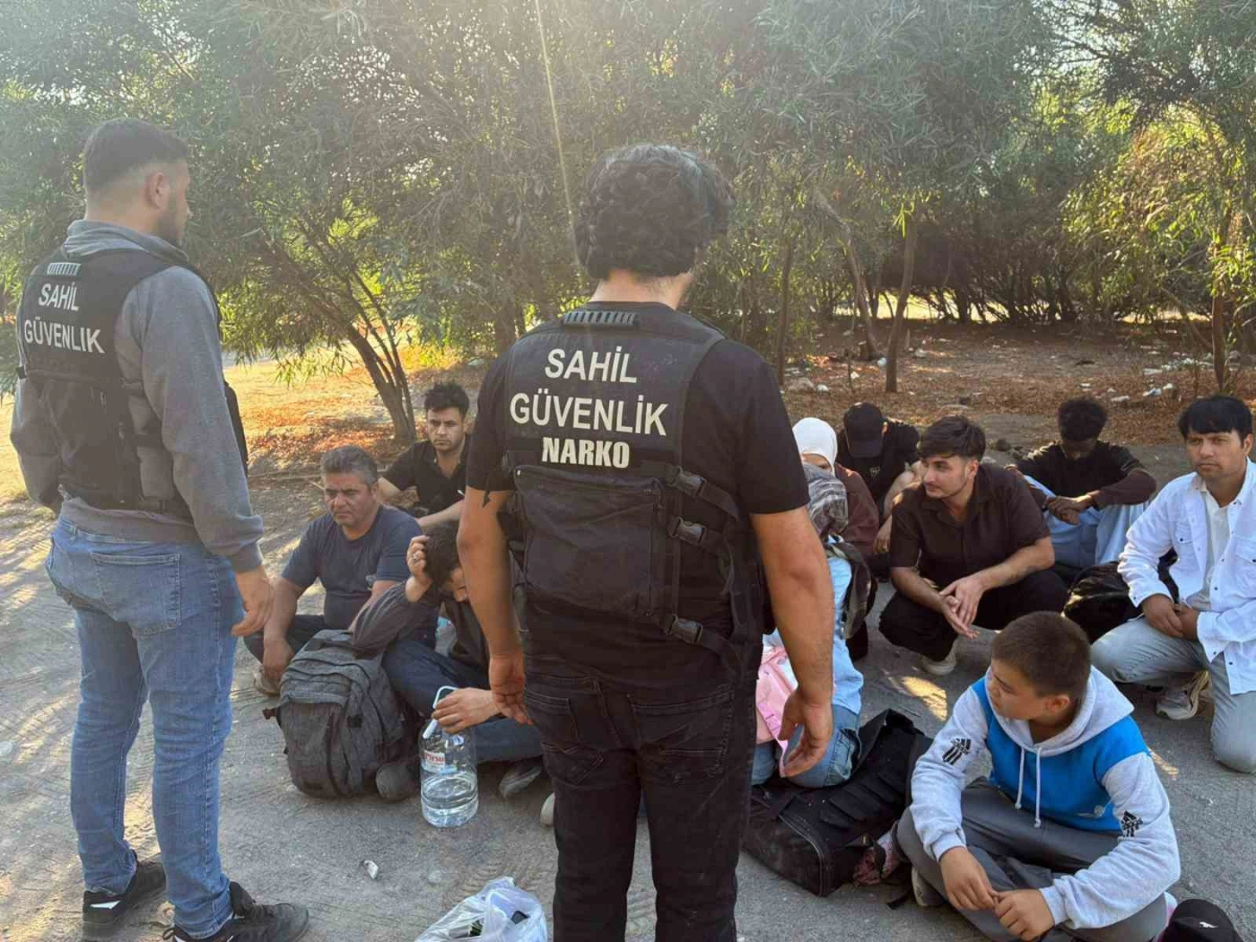 Dalaman’da 18 düzensiz göçmen yakalandı