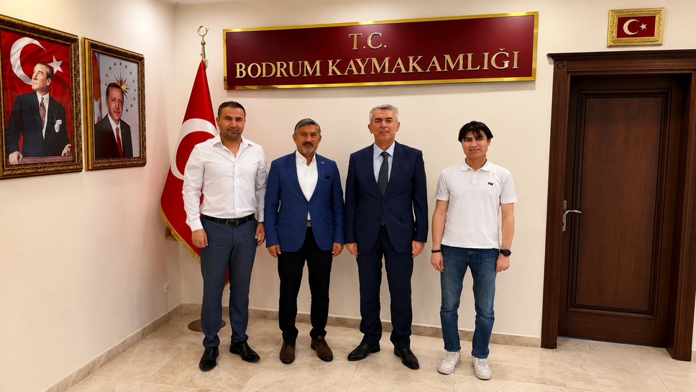 Eğitim Bir-Sen Muğla Başkanı Önder Uçak'tan Bodrum'da Resmi Ziyaretler