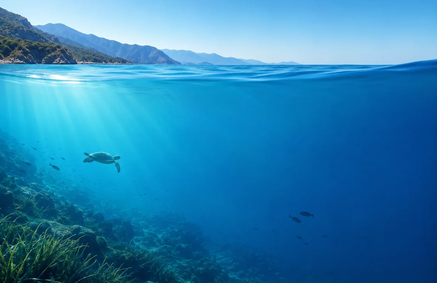 Fethiye-Kaş açıklarında 21 bin kilometrekarelik alan Deniz Milli Parkı oldu