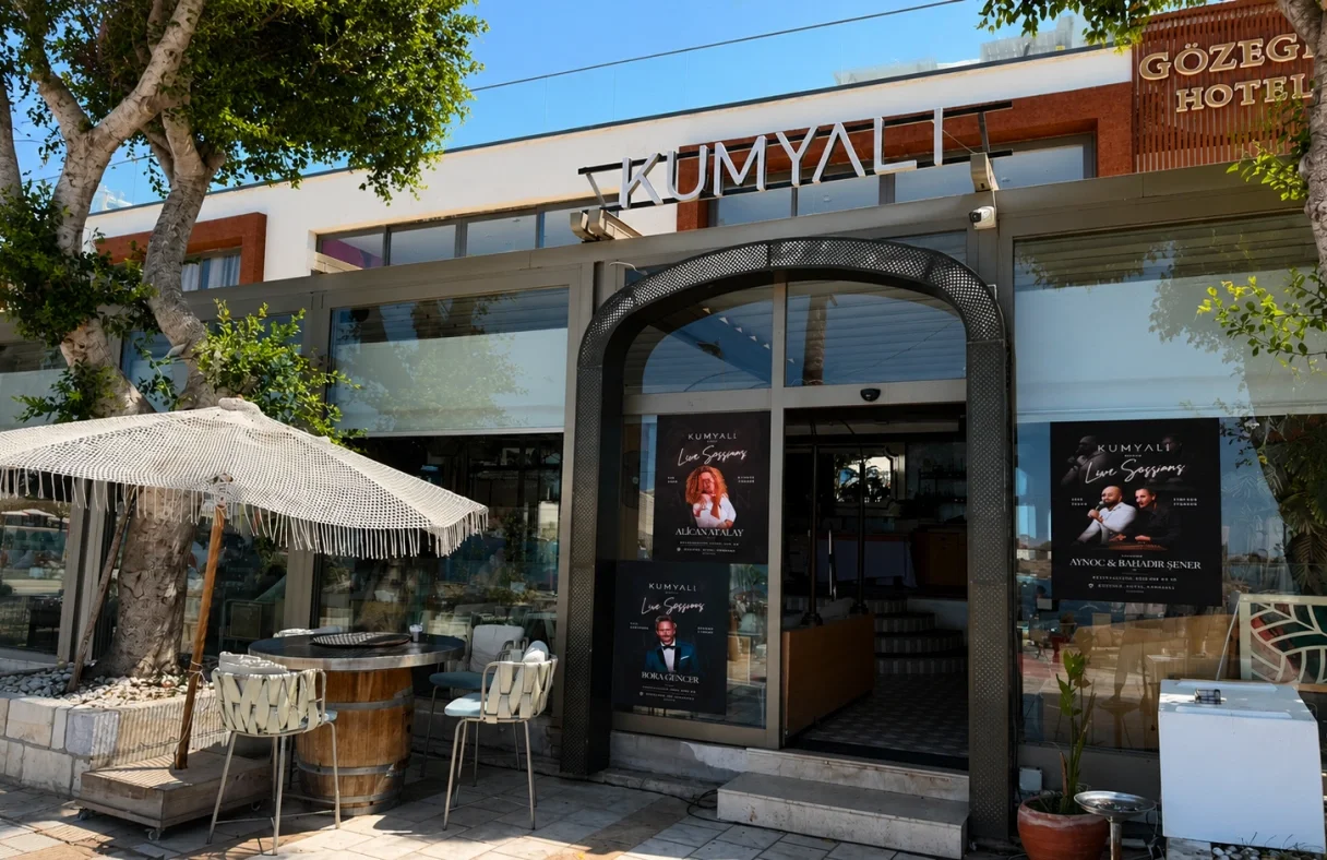 Gözegir Hotel Kumyalı Restaurant'ta Yaz Akşamları Canlı Müzikle Renkleniyor