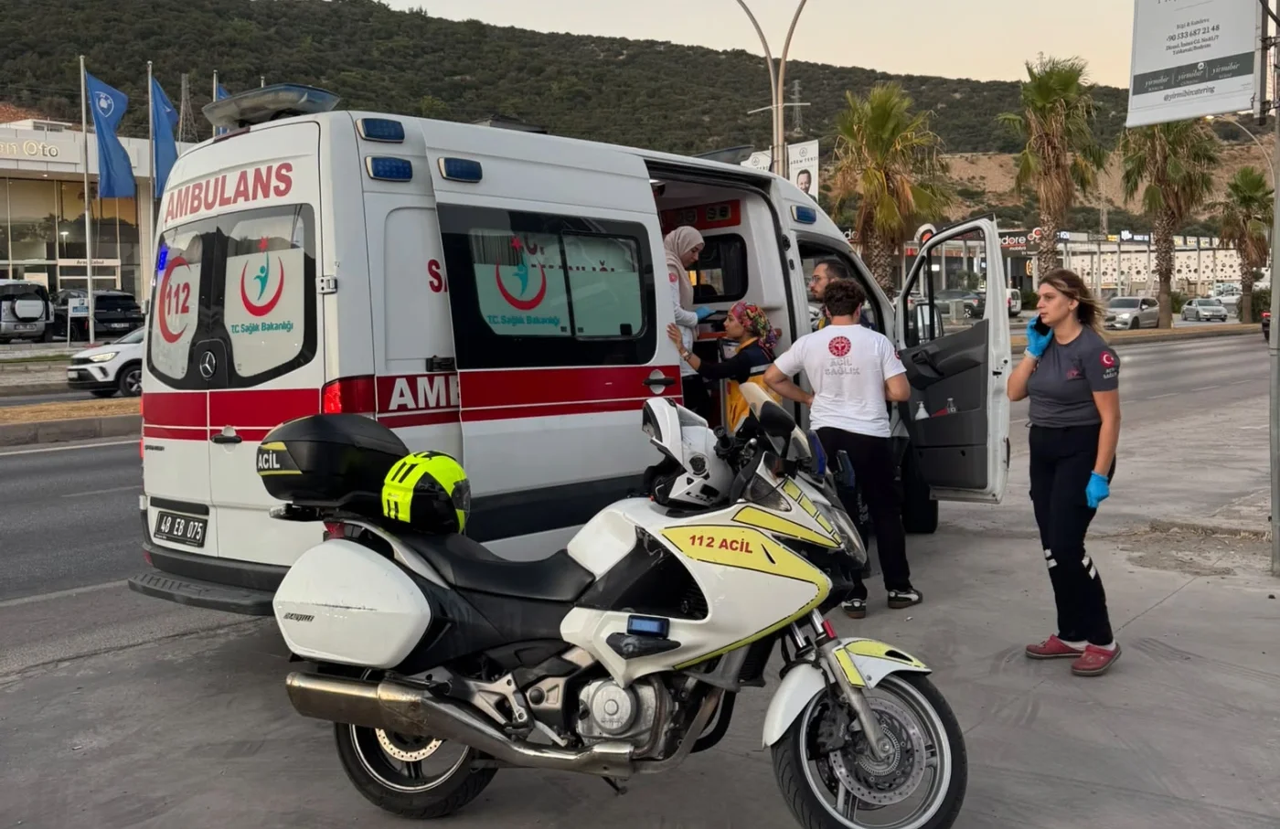 Konacık’ta Yerde Hareketsiz Bulundu: Hastaneye Kaldırıldı