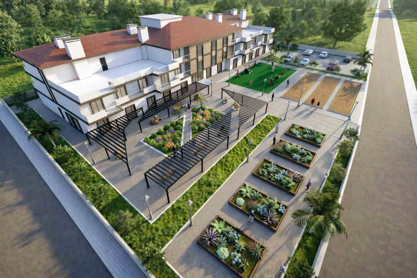 Köyceğiz’de yaklaşık 50 kişilik yaşlı bakımevinin yapımına başlandı