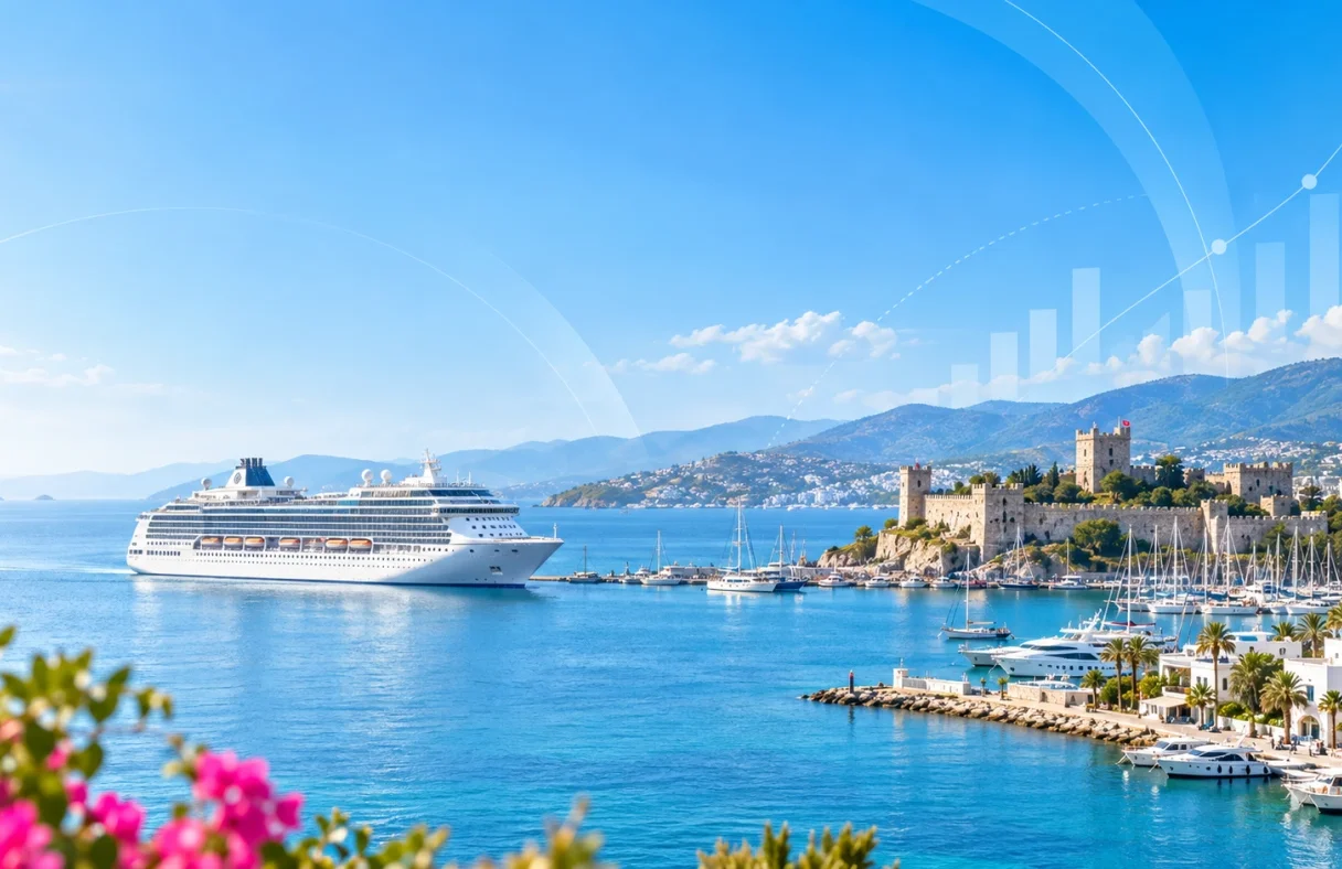 Kruvaziyer turizminde dengeler değişiyor: Marmaris, Bodrum'u geçti