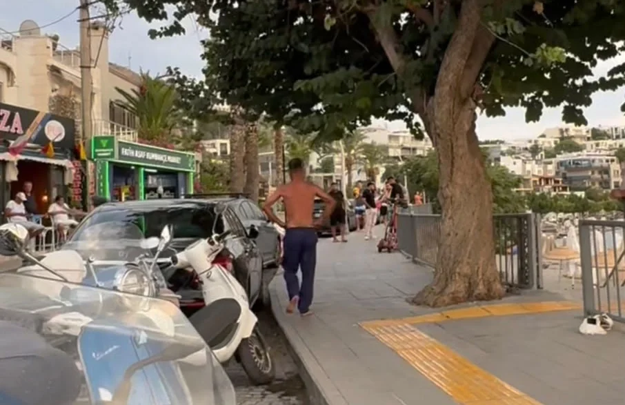 Kumbahçe’de esnafa zor anlar yaşattı: Polis müdahale etti
