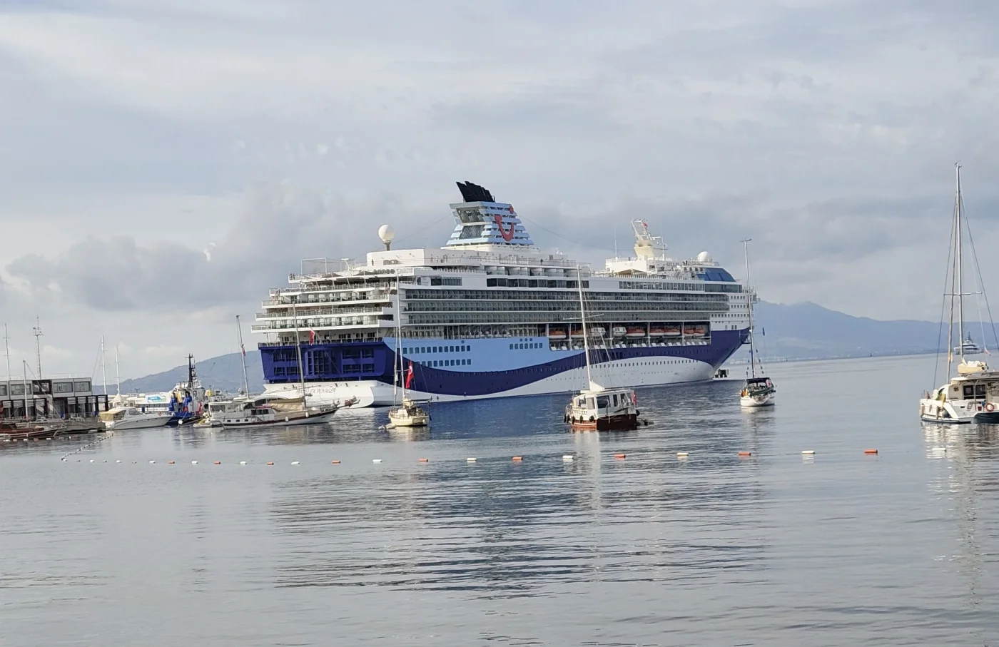 Marella Voyager Bodrum'a geldi: Kruvaziyer turizminde ekim hareketliliği
