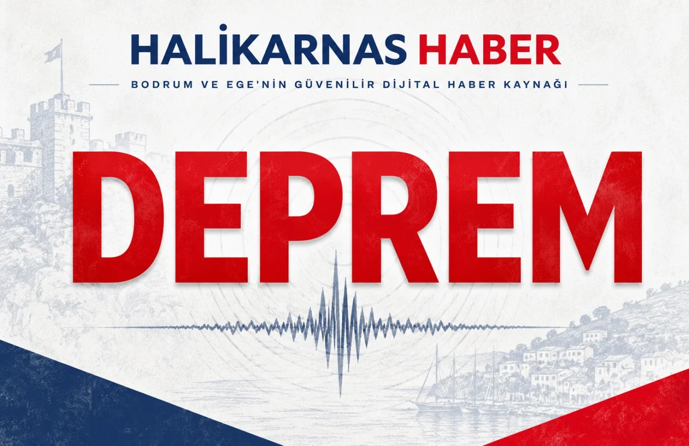 Marmaris Açıklarında 3,5 Büyüklüğünde Deprem