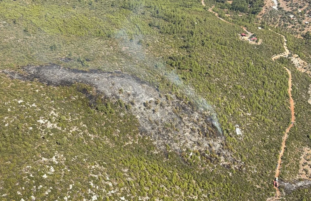 Bodrum’daki orman yangını kontrol altına alındı