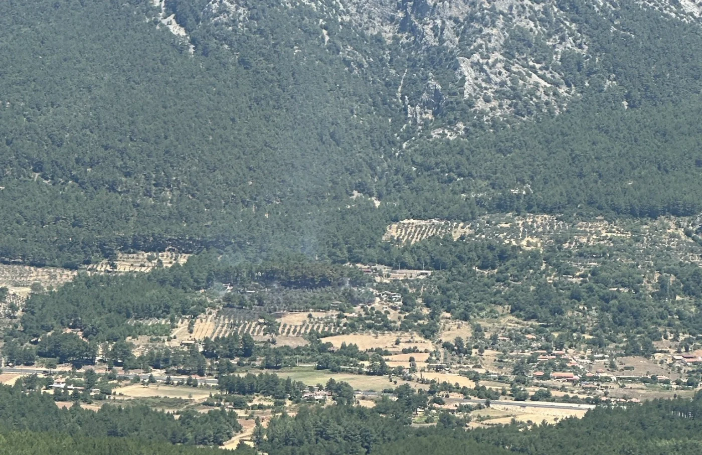 Menteşe Yaraş’taki Yangın Kontrol Altına Alındı