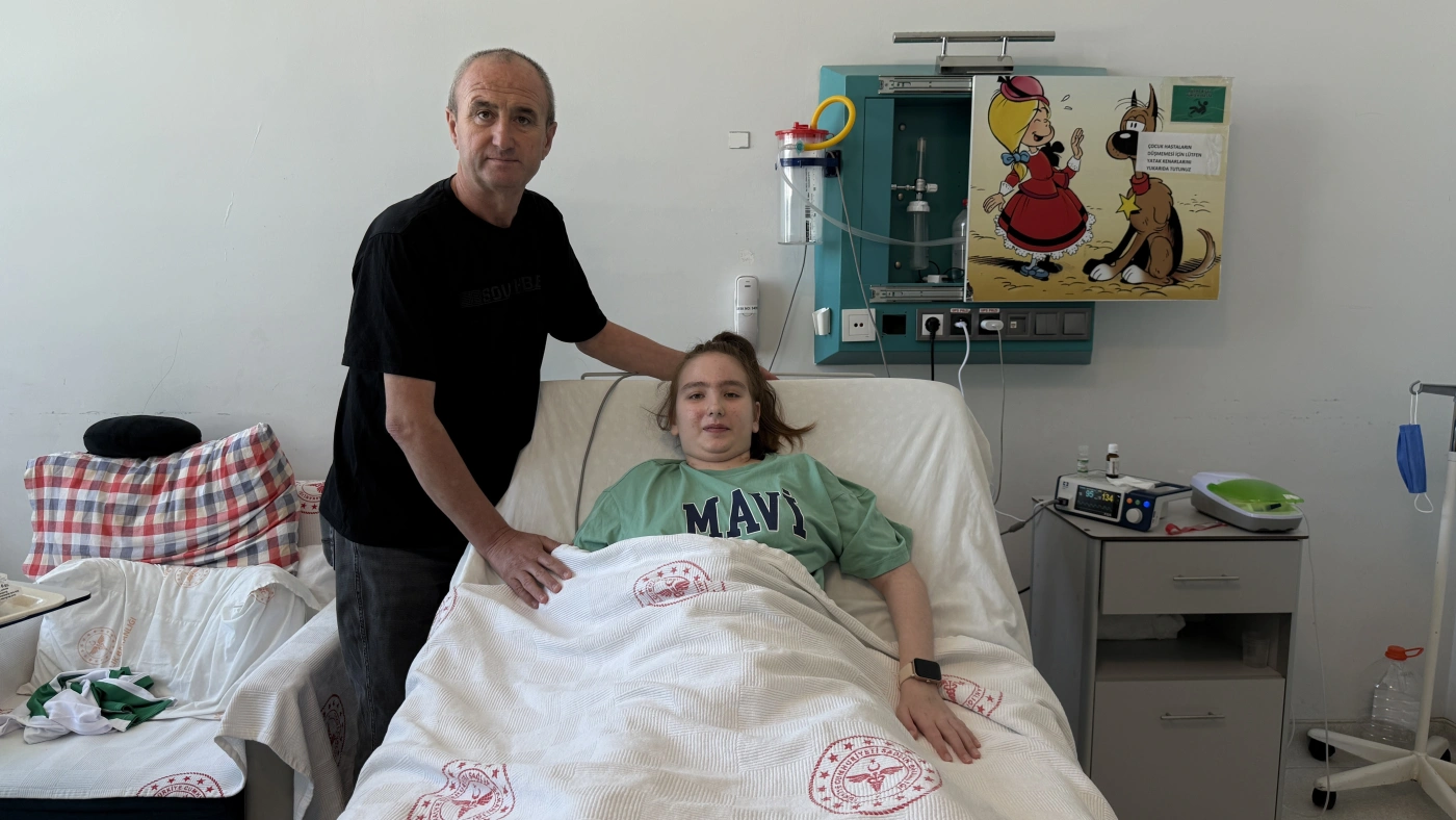 Menteşe’de kazada ağır yaralanan 15 yaşındaki Almina, 100. günde hayata tutunuyor