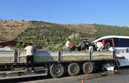 Milas’taki otobüs kazasında can kaybı 3’e yükseldi