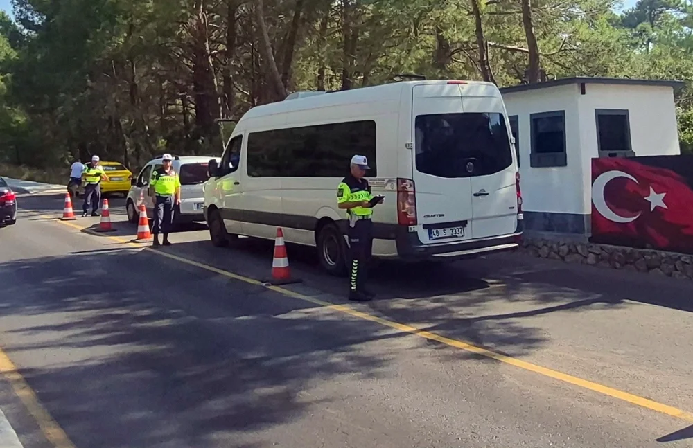 Muğla'da bir haftada 22 bin araç denetlendi: 233'ü trafikten men edildi