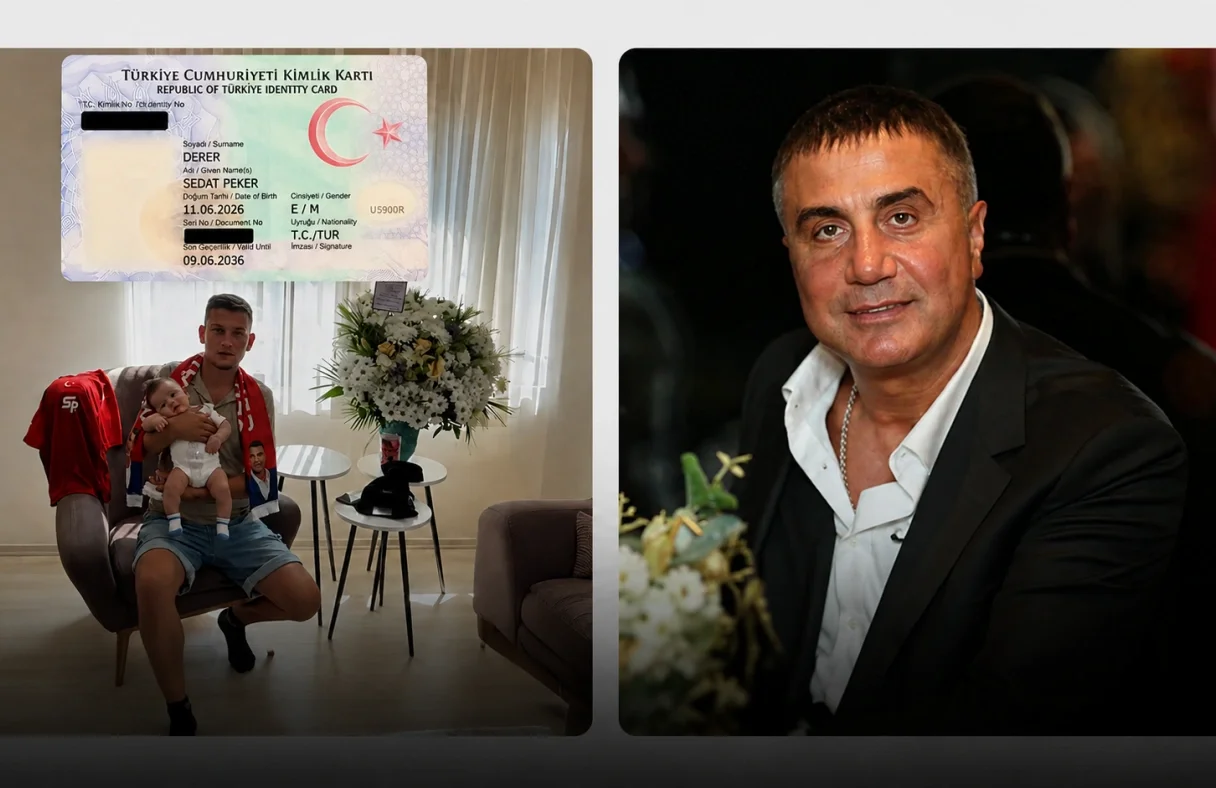 Muğla’da yeni doğan bebeğe “Sedat Peker” adı verildi