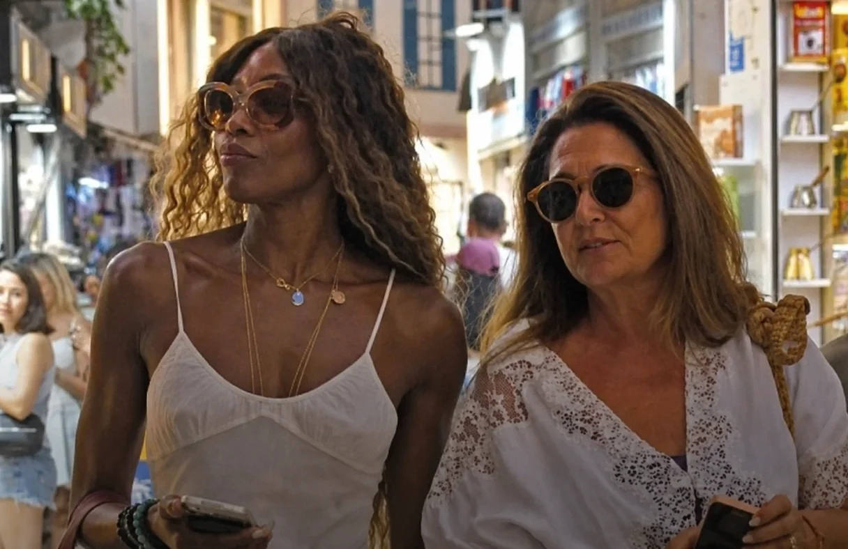 Naomi Campbell Bodrum Çarşısı’nda alışveriş yaptı