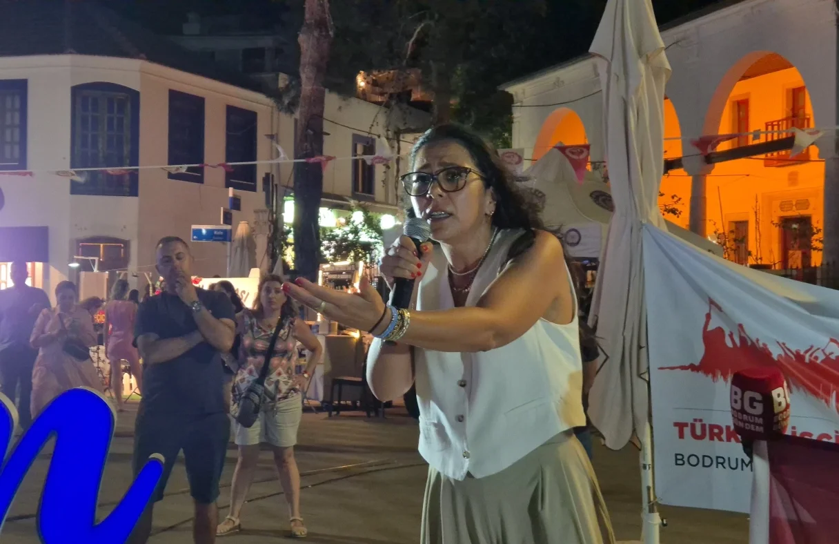 Sera Kadıgil Bodrum’da kıyı, su ve barınma sorunlarını gündeme taşıdı