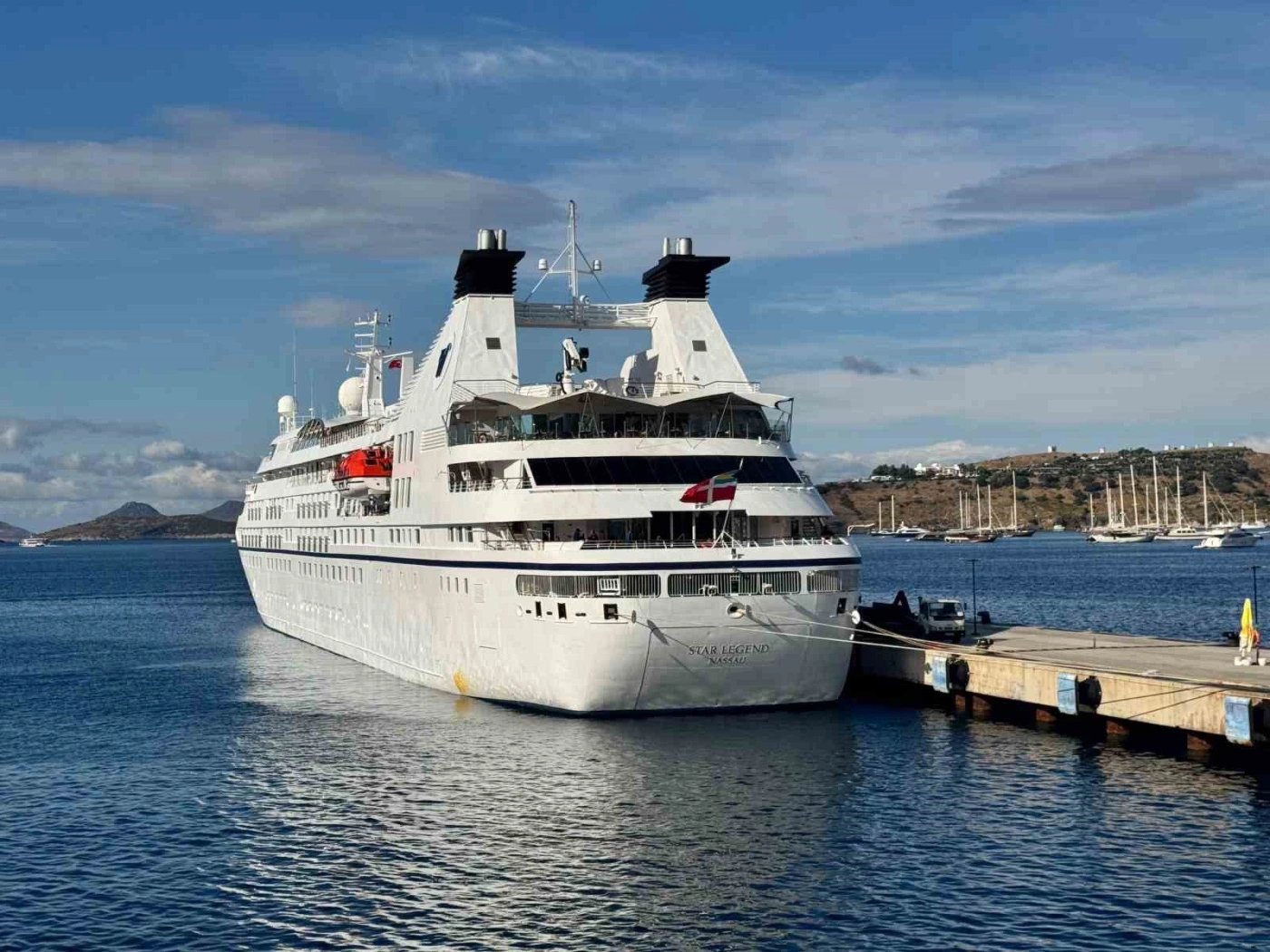 Star Legend, 277 yolcusuyla Bodrum’a yanaştı