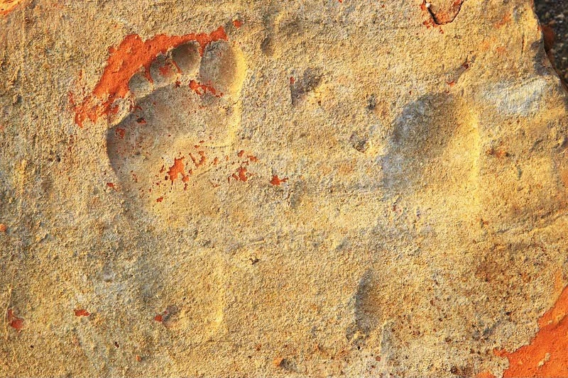 Stratonikeia’da yaklaşık 1.900 yıllık çocuk ayak izleri ortaya çıkarıldı