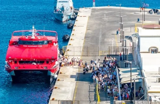Türkiye–Rodos hattında trafik Ağustos'ta 100 bine dayandı