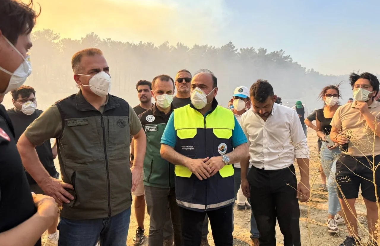 Vali Akbıyık: Seydikemer’de Yaklaşık 600 Kişi Tahliye Edildi