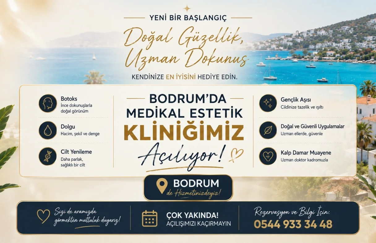 Vitalia Clinic Bodrum, 23 Temmuz'da Kapılarını Açıyor