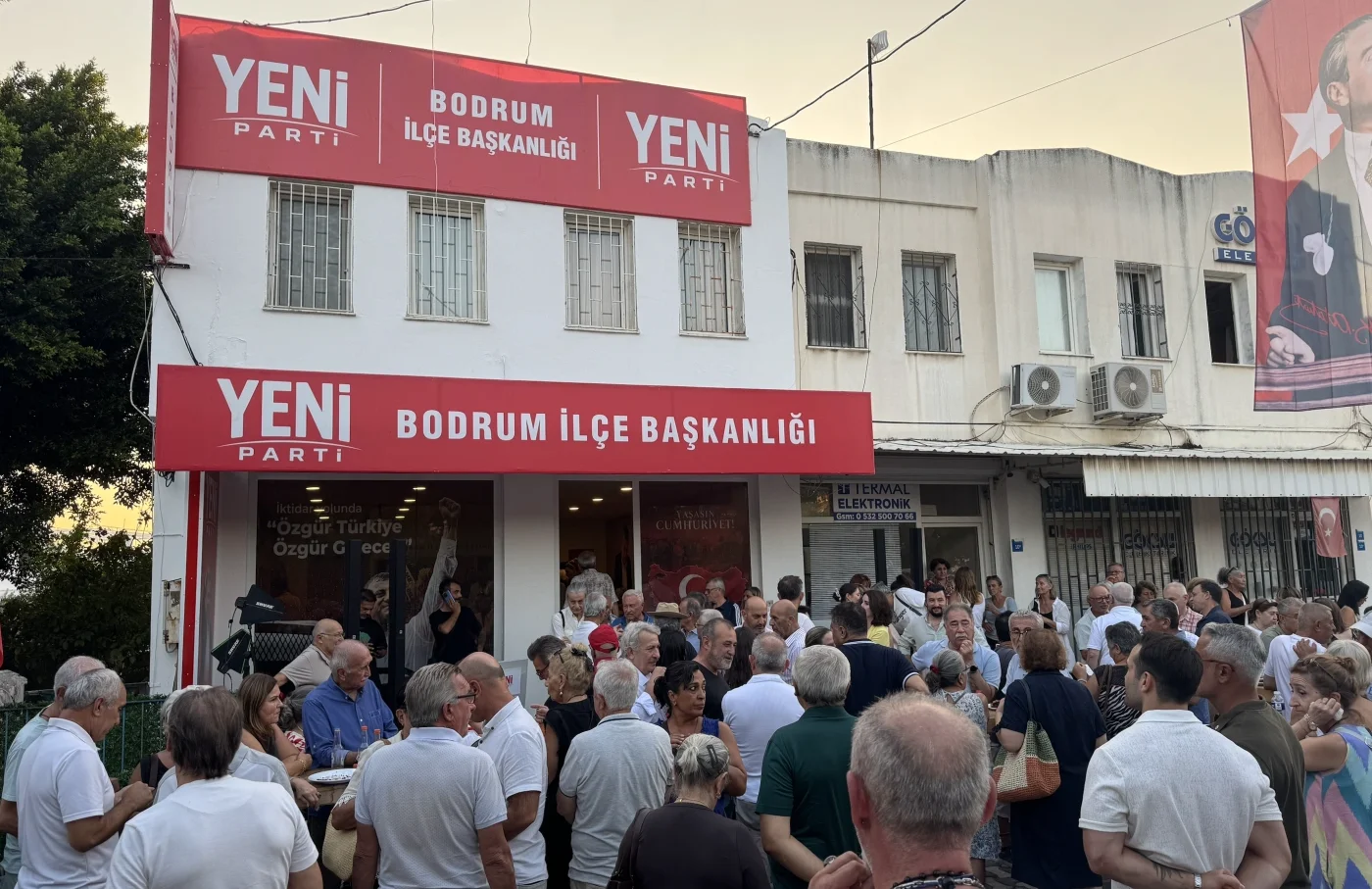 YENİ Parti Bodrum İlçe Merkezi açıldı
